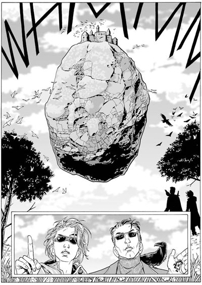 L'arrivo dello Zio<br>disegni di Luca Enoch<br><i>(c) 2006 Sergio Bonelli Editore</i>