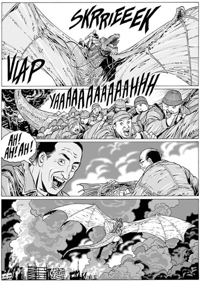 L'esercito di Ahmad<br>disegni di Luca Enoch<br><i>(c) 2006 Sergio Bonelli Editore</i>
