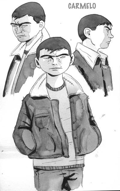 Carmelo Carmelo<br>disegni di Claudio Stassi<br><i>(c) 2006 Becco Giallo</i>