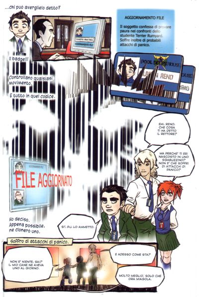 Reno, Gil e PJ Reno, Gil e PJ <br>Speed Loop - Episodio zero - pag.33 - disegni di Claudio Sciarrone<br><i>(c) 2006 Disney</i>