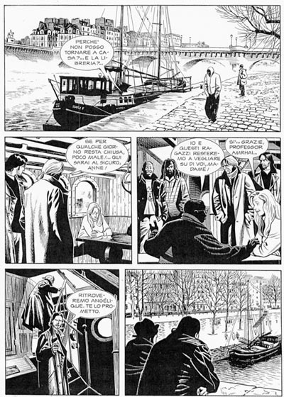Tavola dal numero 82<br>disegni di Majo<br><i>(c) 2006 Sergio Bonelli Editore</i>