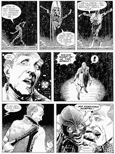 Tavola dal numero 81<br>disegni di Michele Cropera<br><i>(c) 2006 Sergio Bonelli Editore</i>