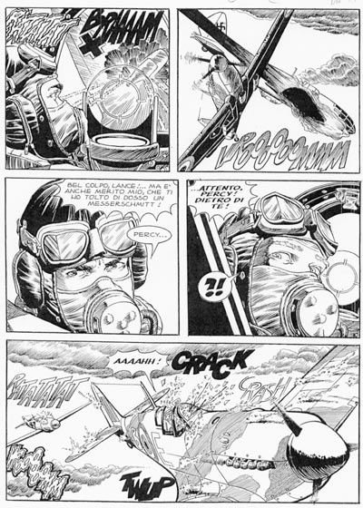Tavola dal numero 83<br>disegni di Fabrizio Russo<br><i>(c) 2006 Sergio Bonelli Editore</i>