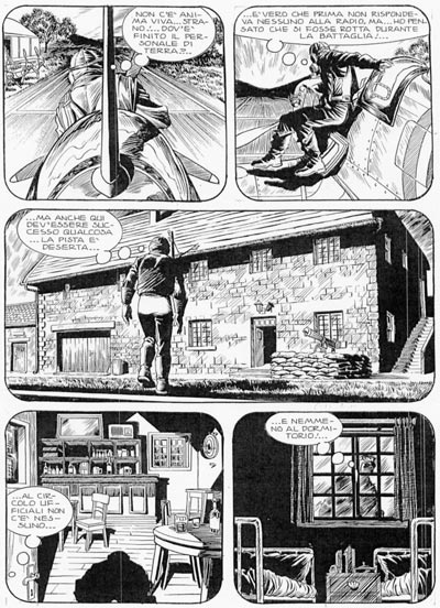 Tavola dal numero 83<br>disegni di Fabrizio Russo<br><i>(c) 2006 Sergio Bonelli Editore</i>