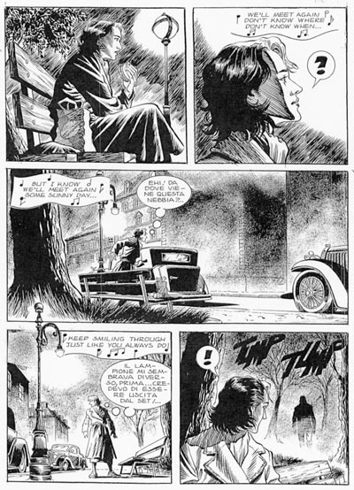 Tavola dal numero 83<br>disegni di Fabrizio Russo<br><i>(c) 2006 Sergio Bonelli Editore</i>