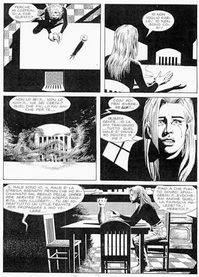 Tavola dal numero 84<br>disegni di Arturo Lozzi<br><i>(c) 2006 Sergio Bonelli Editore</i>