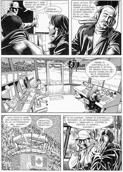 Tavola dal numero 85<br>disegni di Fabio Bartolini<br><i>(c) 2006 Sergio Bonelli Editore</i>