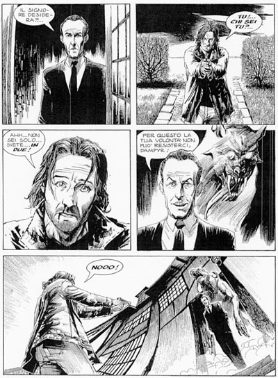 Tavola dal numero 81<br>disegni di Michele Cropera<br><i>(c) 2006 Sergio Bonelli Editore</i>