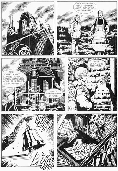 Tavola dal numero 86<br>disegni di Luca Rossi<br><i>(c) 2006 Sergio Bonelli Editore</i>