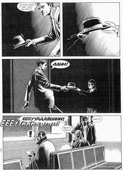 Tavola dal numero 85<br>disegni di Fabio Bartolini<br><i>(c) 2006 Sergio Bonelli Editore</i>