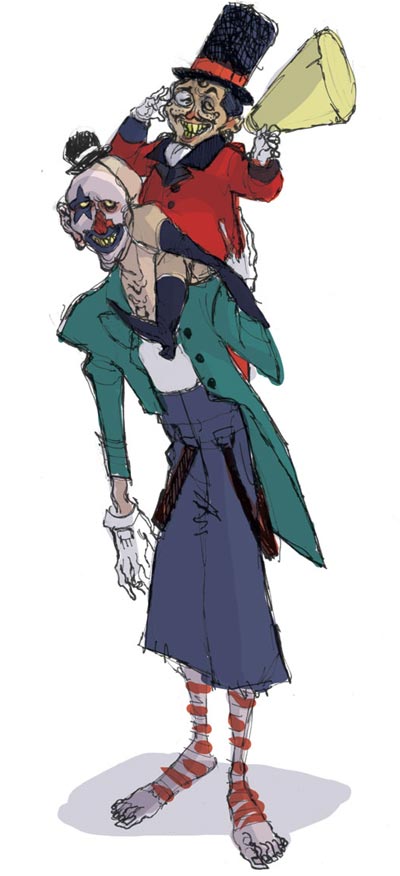 Studio Personaggi: S<br>disegni di Giovanni Rigano<br><i>(c) 2006 Soleil</i>