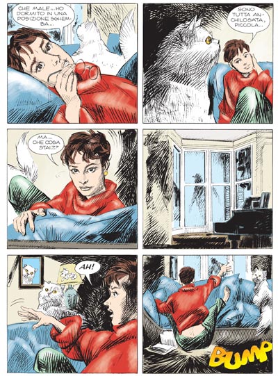 Tavola 86/100 colori<br>disegni di Giorgio Trevisan<br><i>(c) 2006 Sergio Bonelli Editore</i>