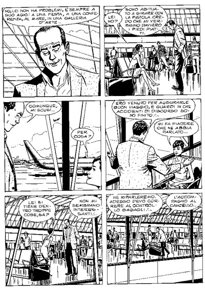 Tavola tratta dal numero 102<br>diegni di Steve Boraley<br><i>(c) 2006 Sergio Bonelli Editore</i>