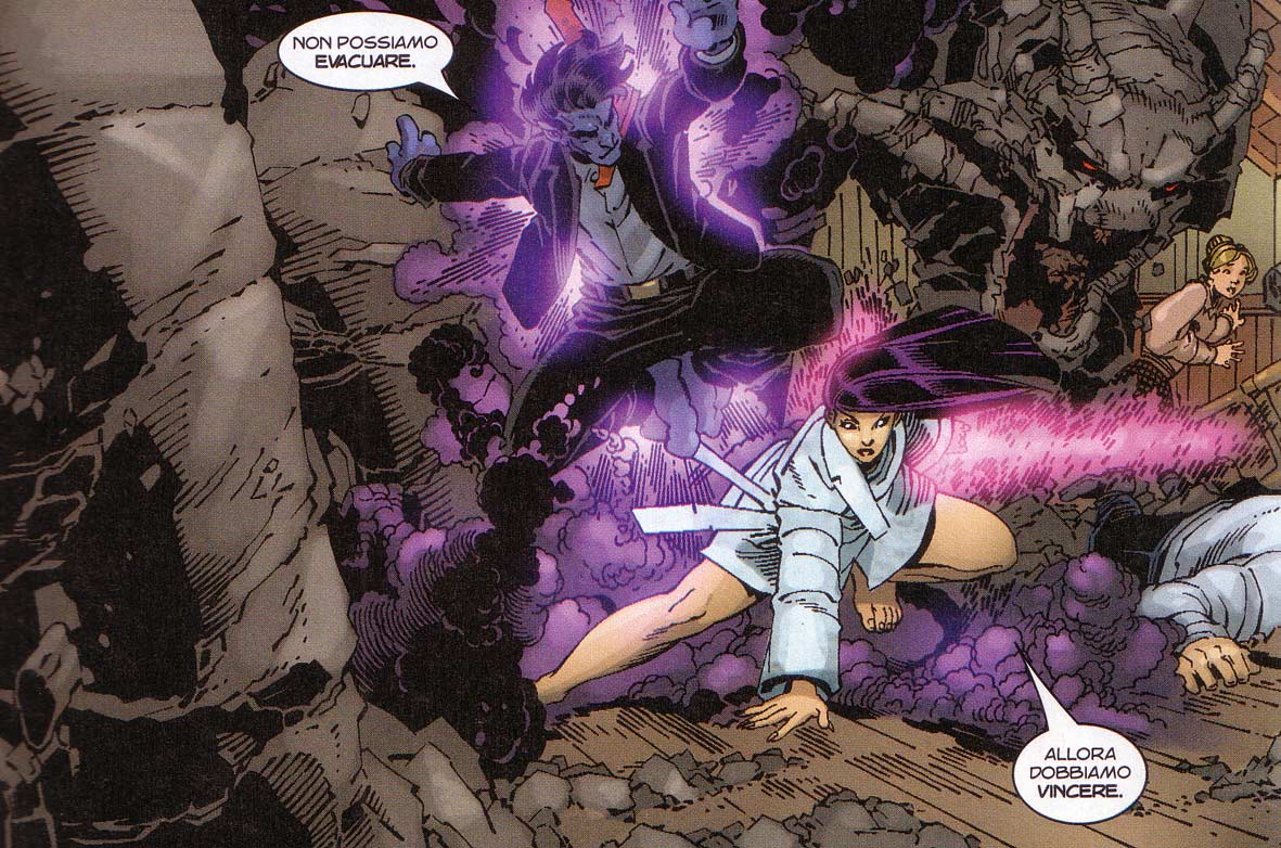 Isolati Isolati<br>Uncanny X-Men 467 Tavola 20 Vignetta 2<br><i>(c) 2006 Marvel Comics / Panini Comics</i>