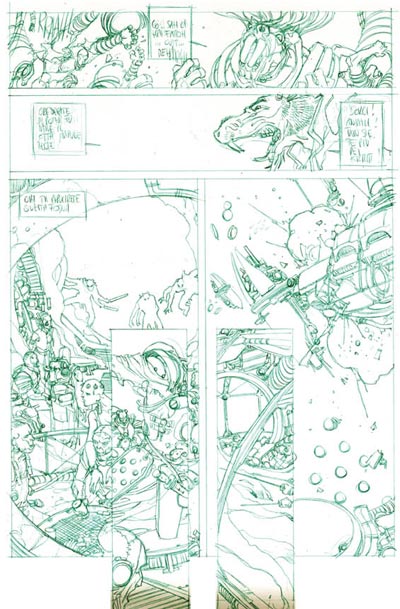 Tavola 47 layout Tavola 47 layout<br>disegni di Mario Alberti<br><i>(c) 2007 Vittorio Pavesio Productions</i>