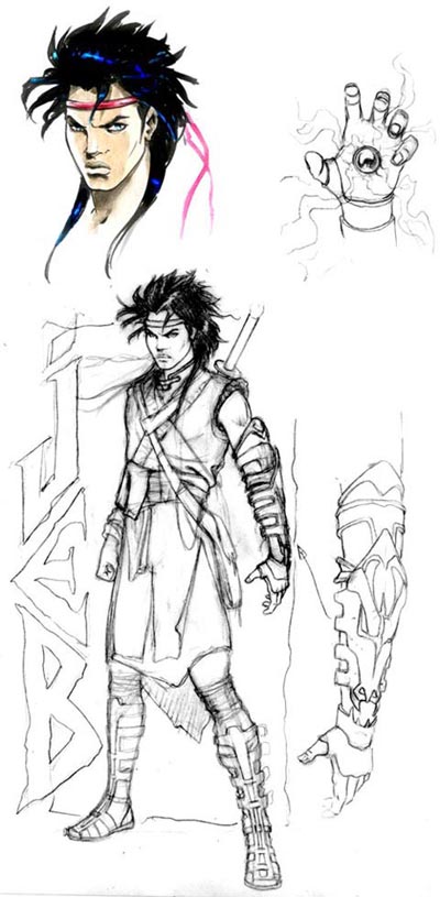Jeb<br>disegni di Giuseppe De Luca<br><i>(c) 2007 Salvatore Taormina</i>