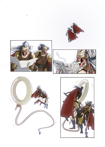 Tomo 3 - Tavola 4<br>disegni di Alfio Buscaglia, colori di Emanuele Tenderini<br><i>(c) 2007 Edizioni BD</i>