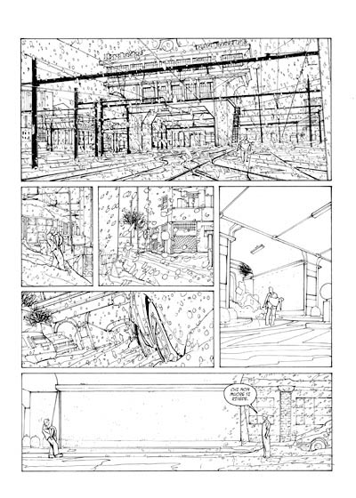 Tomo 3 - Tavola 24 china<br>disegni di Alfio Buscaglia<br><i>(c) 2007 Edizioni BD</i>