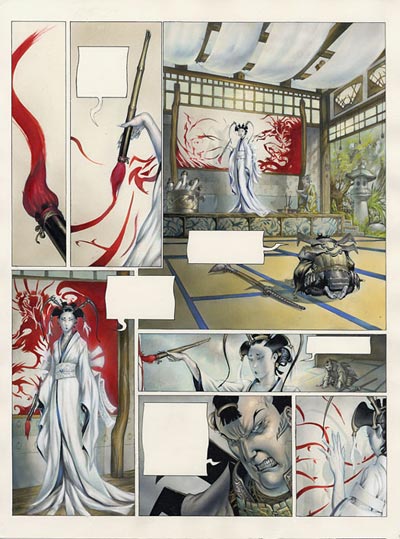 Tavola 21<br>disegni di Saverio Tenuta<br><i>(c) 2007 Les Humano�des Associ�s</i>