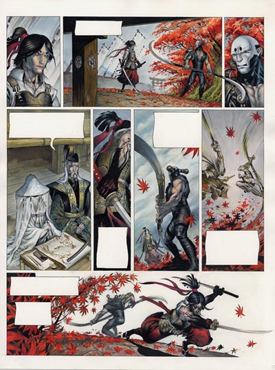 Tavola 23<br>disegni di Saverio Tenuta<br><i>(c) 2007 Les Humano�des Associ�s</i>