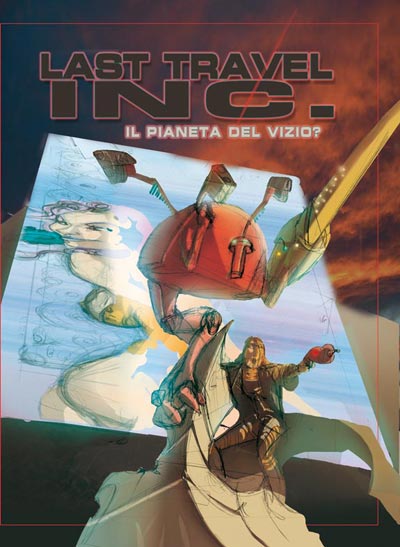 Studio Cover<br>disegni e colori di Marco Hasmann<br><i>(c) 2007 Vittorio Pavesio Productions</i>