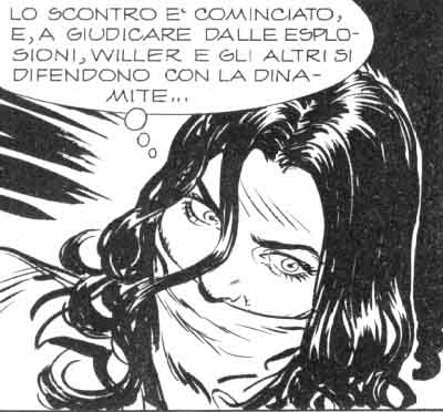 Liza<br>disegno di Mario Milano<br><i>(c) 2006 Sergio Bonelli Editore</i>