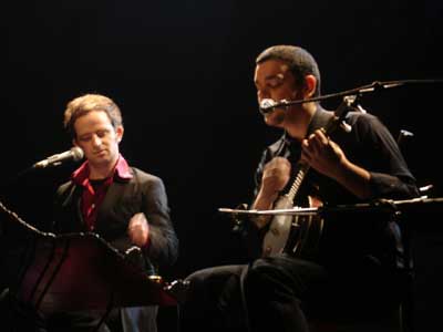 Joann Sfar ad Angouleme 2006 Joann Sfar ad Angouleme 2006<br>l'autore durante un concerto dello scorso anno<br><i>(c) aventi diritto</i>