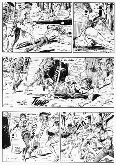 Tavola 29/500<br>disegni di Gallieno Ferri<br><i>(c) 2007 Sergio Bonelli Editore</i>
