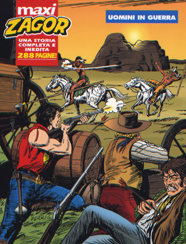 Maxi 8 cover<br>disegni di Gallieno Ferri<br><i>(c) 2007 Sergio Bonelli Editore</i>