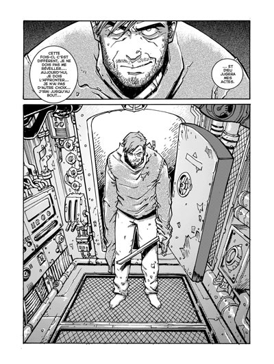 Capitolo 1 Tavola 05<br>disegni di Riccardo Crosa<br><i>(c) 2007 Stratelibri Comics</i>