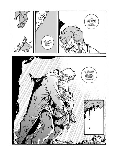 Capitolo 1 Tavola 13<br>disegni di Riccardo Crosa<br><i>(c) 2007 Stratelibri Comics</i>