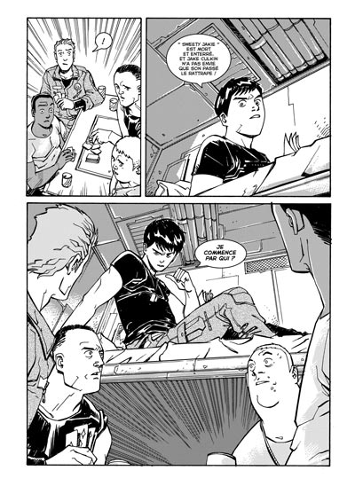 Capitolo 2 Tavola 05<br>disegni di Riccardo Crosa<br><i>(c) 2007 Stratelibri Comics</i>