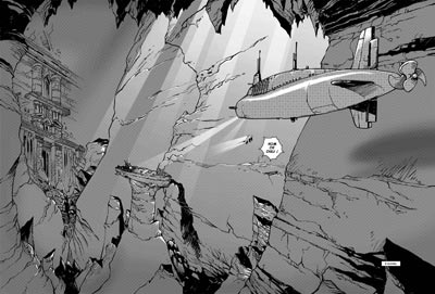 Capitolo 4 Tavole 26 e 27<br>disegni di Riccardo Crosa<br><i>(c) 2007 Stratelibri Comics</i>