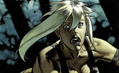 Pagina 11 - Bianca<br>disegni e colori di Patrizio Evangelisti<br><i>(c) 2007 Vittorio Pavesio Productions</i>