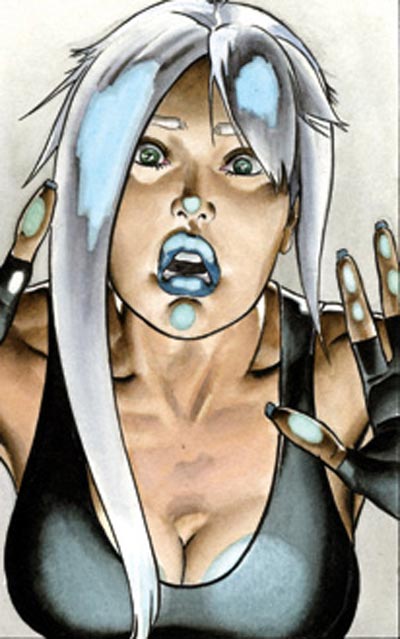 Pagina 25 - Bianca<br>disegni e colori di Patrizio Evangelisti<br><i>(c) 2007 Vittorio Pavesio Productions</i>