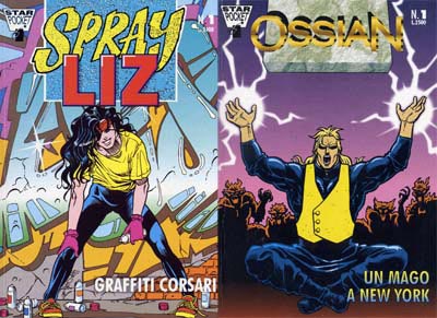 Cover Star Pocket<br>Sprayliz & Ossian<br><i>(c) 2007 Edizioni Star Comics</i>