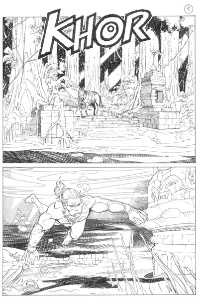 Tavola tratta dal Numero 0 <br><i>(c) 2007 Edizioni Star Comics/Studio Piccatto</i>