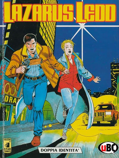 Cover Lazarus Ledd n.1<br>disegni di Giancarlo Olivares<br><i>(c) 2007 Edizioni Star Comics</i>