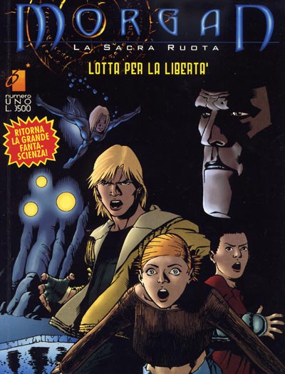 Cover Morgan n.1<br>disegni di Alessandro Nespolino<br><i>(c) 2007 Edizioni Star Comics</i>