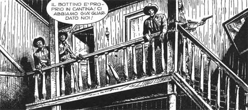 Il quartetto<br>Tex 559, pag.98<br><i>(c) 2007 SBE</i>