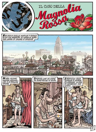 Tavola 01<br>disegni di Massimo Bonfatti & Cesare Buffagni, colori di Luca Raimondi<br><i>(c) 2007 Sergio Bonelli Editore</i>