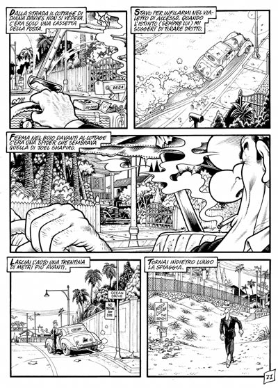 Tavola 21 chine<br>disegni di Massimo Bonfatti & Cesare Buffagni<br><i>(c) 2007 Sergio Bonelli Editore</i>