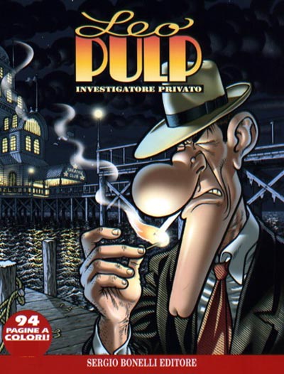 Cover Leo Pulp 3<br>disegni di Massimo Bonfatti<br><i>(c) 2007 Sergio Bonelli Editore</i>