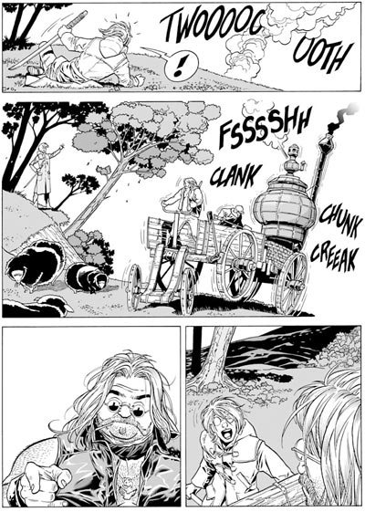 Tavola 22<br>disegni di Luca Enoch<br><i>(c) 2007 Sergio Bonelli Editore</i>