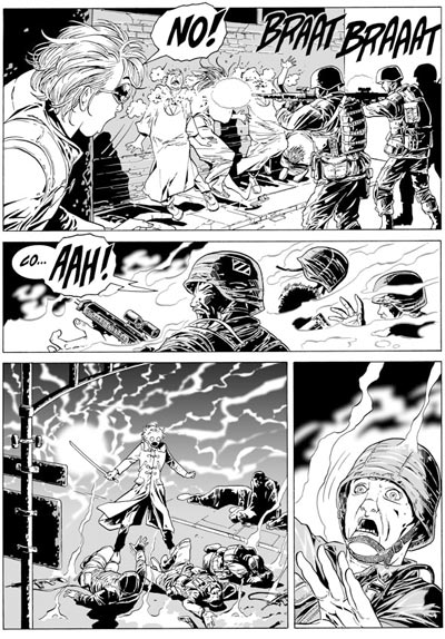 Tavola 37<br>disegni di Luca Enoch<br><i>(c) 2007 Sergio Bonelli Editore</i>
