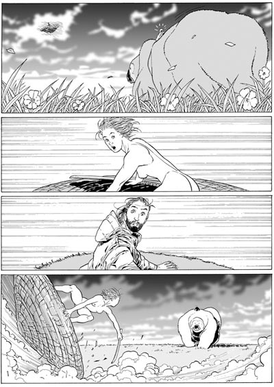 Tavola 52<br>disegni di Luca Enoch<br><i>(c) 2007 Sergio Bonelli Editore</i>