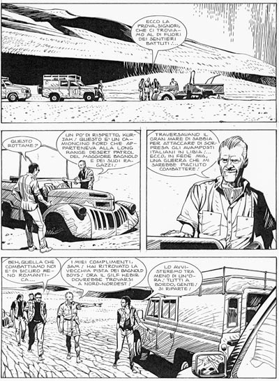Tavola dal numero 89<br>disegni di Stefano Andreucci<br><i>(c) 2007 Sergio Bonelli Editore</i>