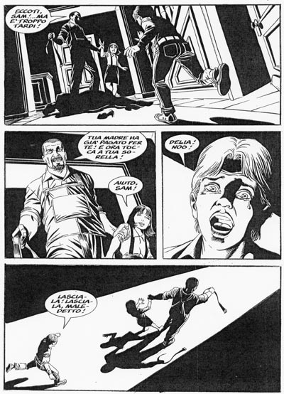 Tavola dal numero 87<br>disegni di Fabrizio Russo<br><i>(c) 2007 Sergio Bonelli Editore</i>