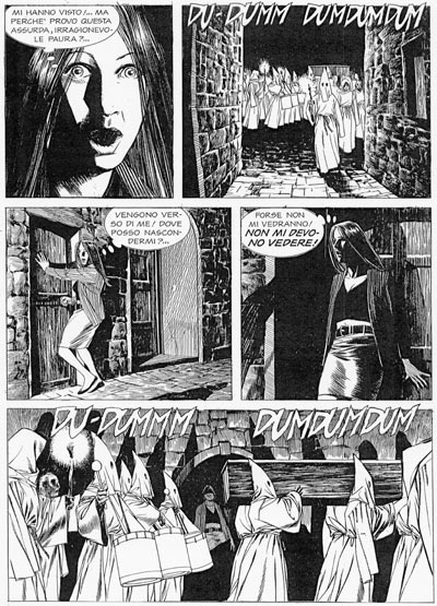 Tavola dal numero 91<br>disegni di Nicola Genzianella<br><i>(c) 2007 Sergio Bonelli Editore</i>