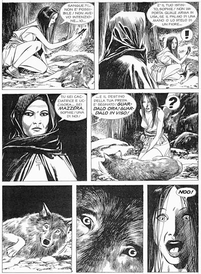 Tavola dal numero 91<br>disegni di Nicola Genzianella<br><i>(c) 2007 Sergio Bonelli Editore</i>